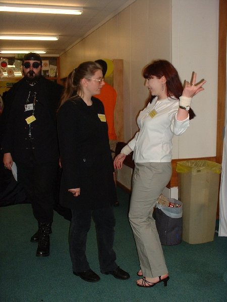 Dr. Freda Von Dagon & Heather Chandler